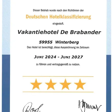 Hotel Vakantiehotel Der Brabander 4*
